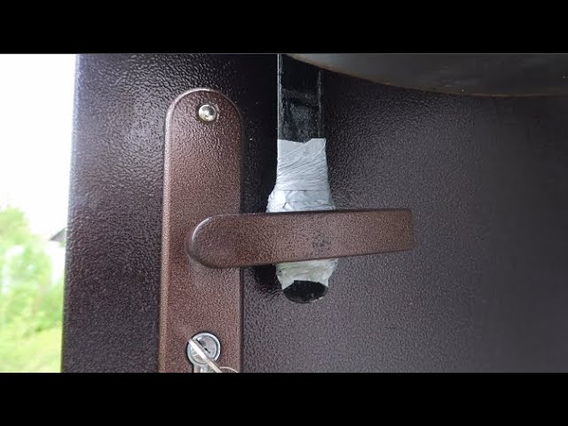 Стабилизатор фиксатор для двери своими руками