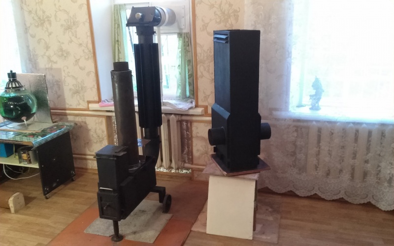 Ракетная печь Rocket Stove на твёрдом топливе для обогрева    конструктивные изменения часть 3