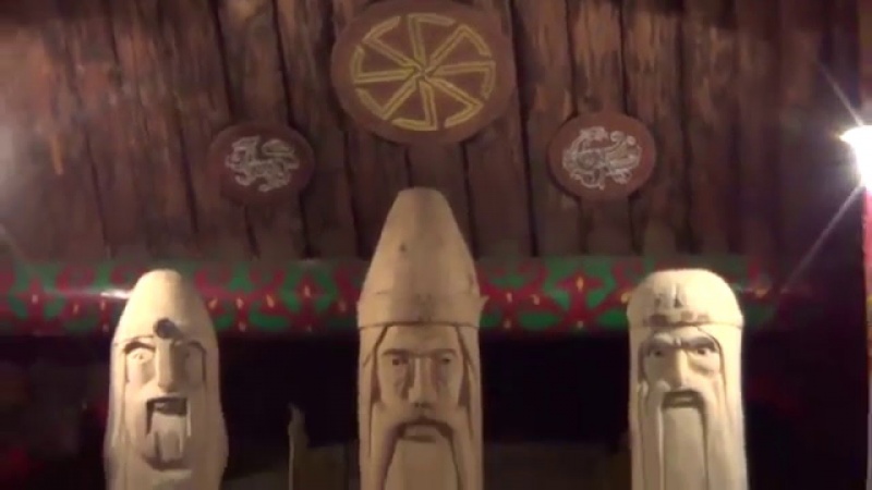 У гостях у Виталия Сундакова. Славянский Кремль.